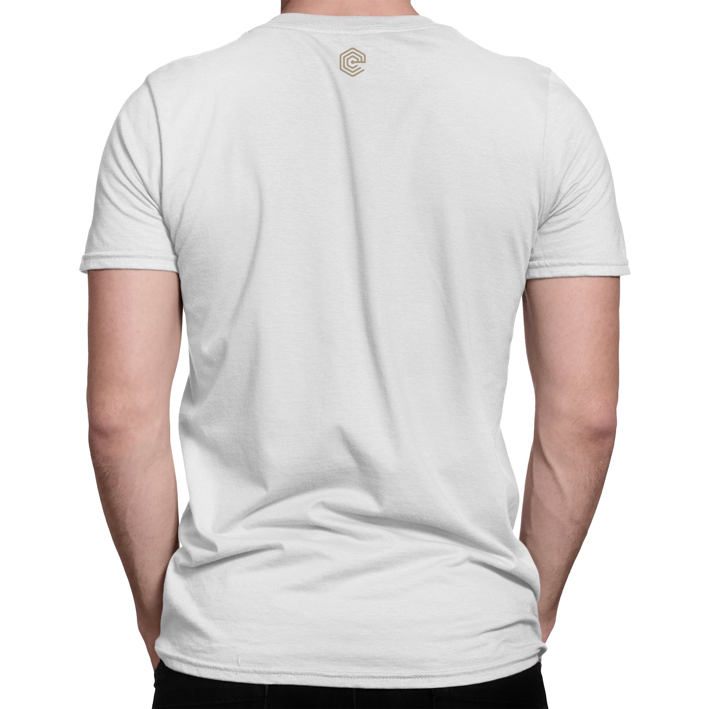 Element Logo with Vertical Topographic Map