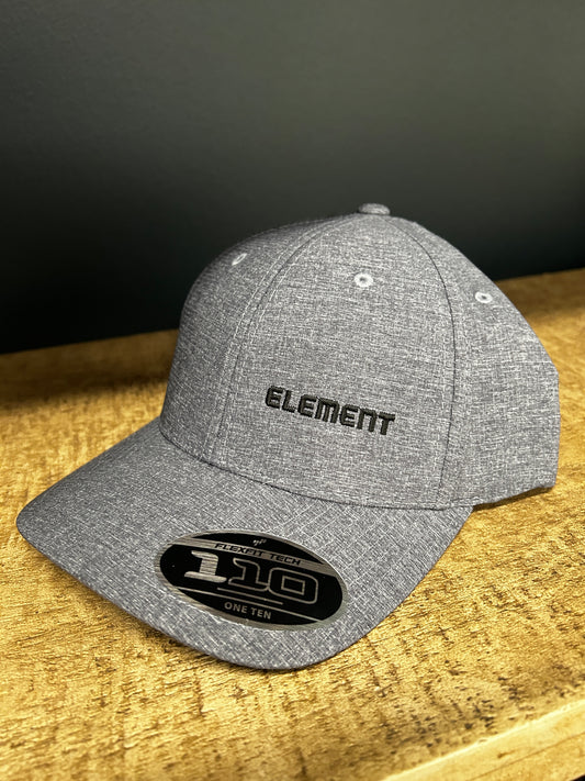 Element Grey Hat with Black Logo