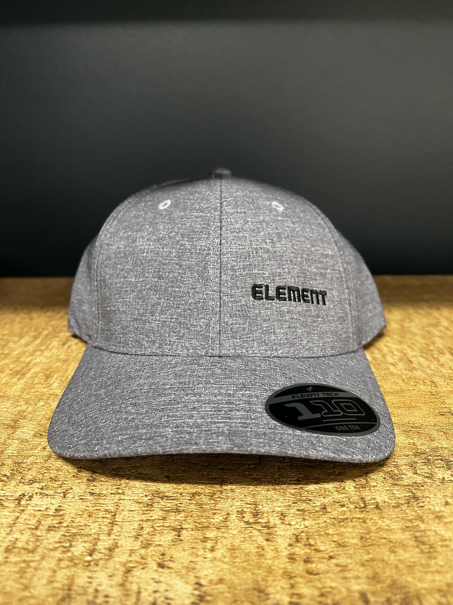 Element Grey Hat with Black Logo